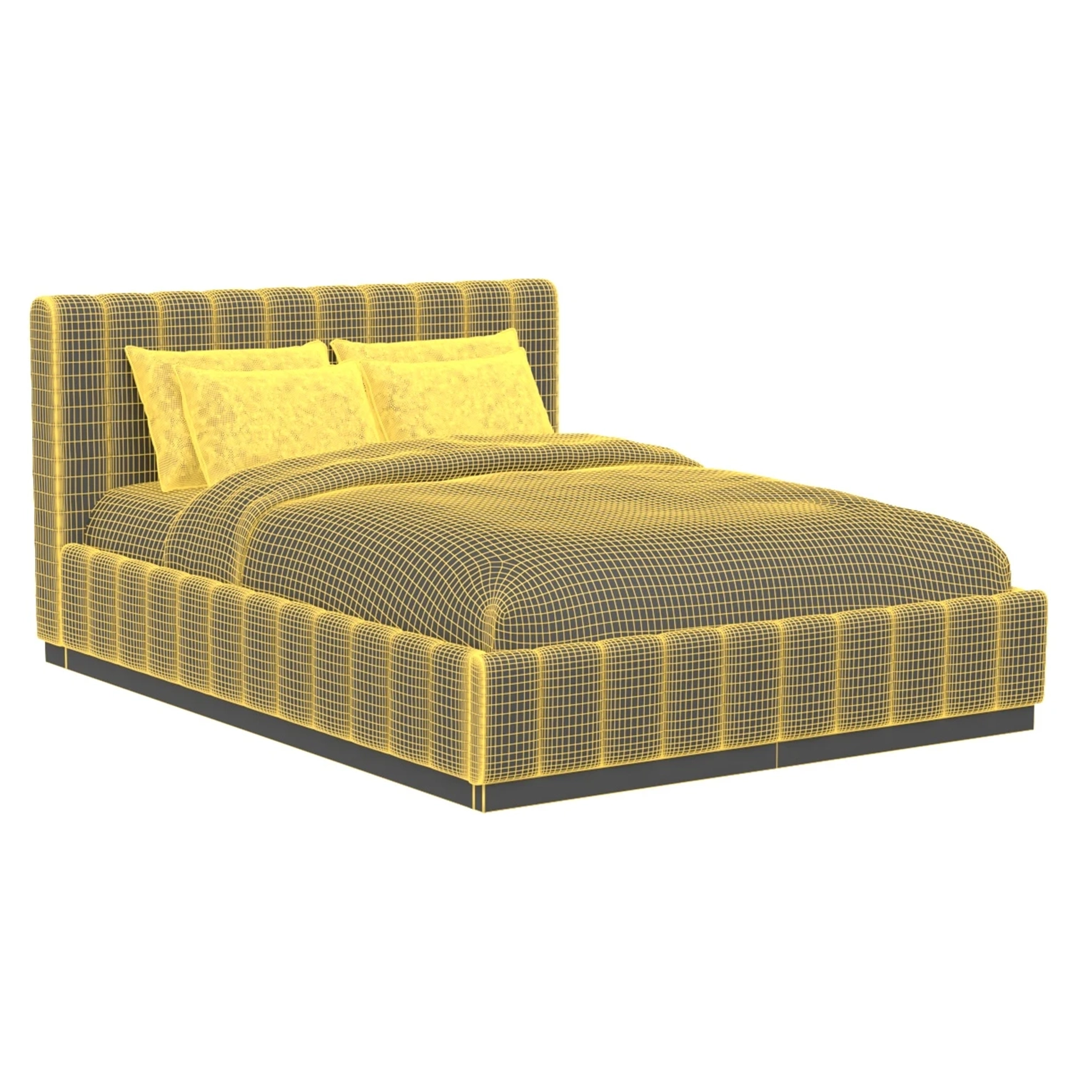 Modern Beds Collection 04 3D Model_06